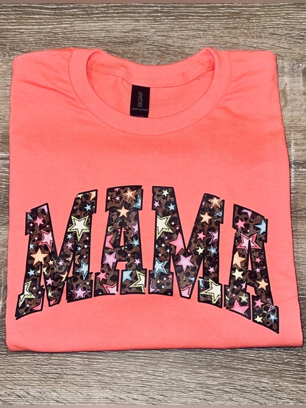 New Neon Star “MAMA” Graphic Tee